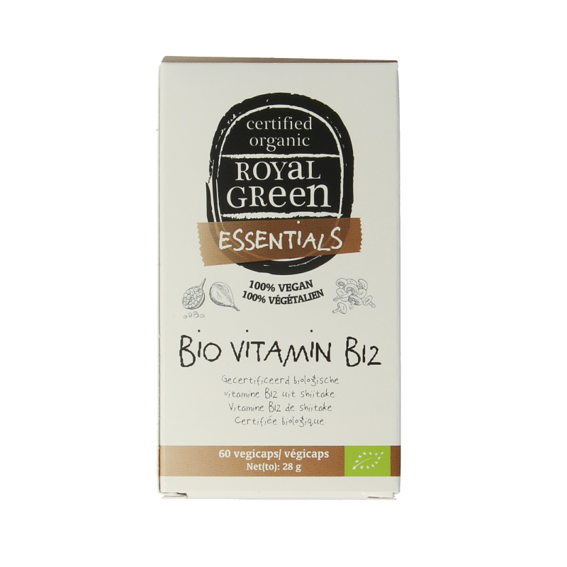 Royal Green Vitamine B12 - 25mcg bio 60 Vegetarische capsules