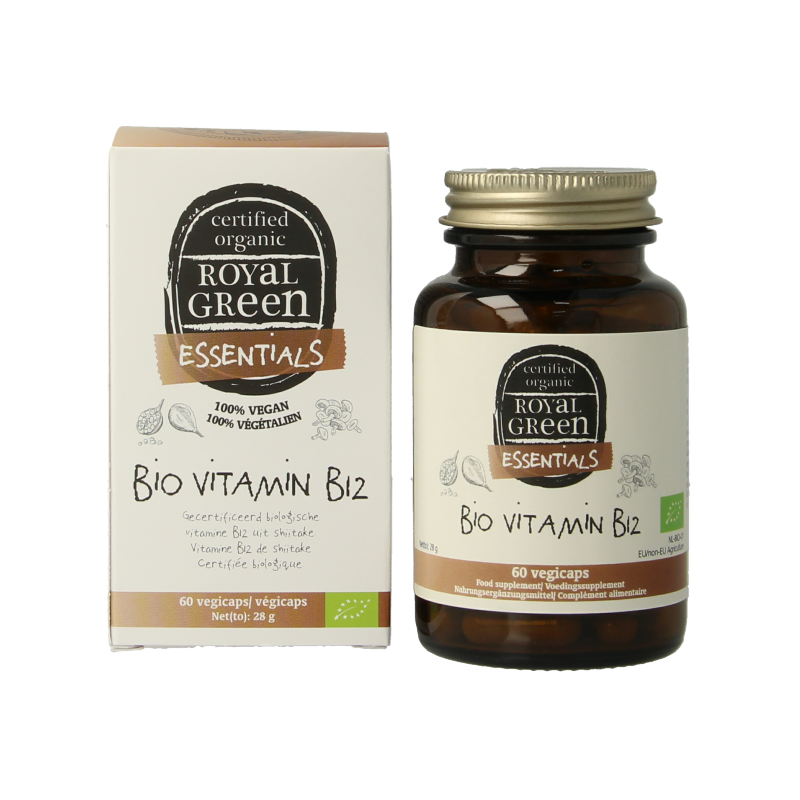 Royal Green Vitamine B12 - 25mcg bio 60 Vegetarische capsules