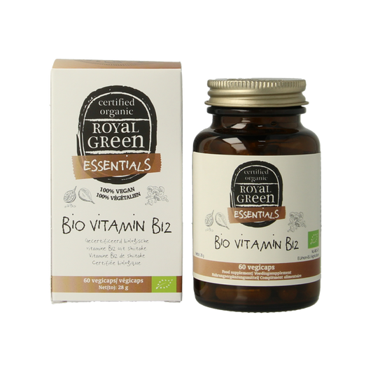 Royal Green Vitamine B12 - 25mcg bio 60 Vegetarische capsules