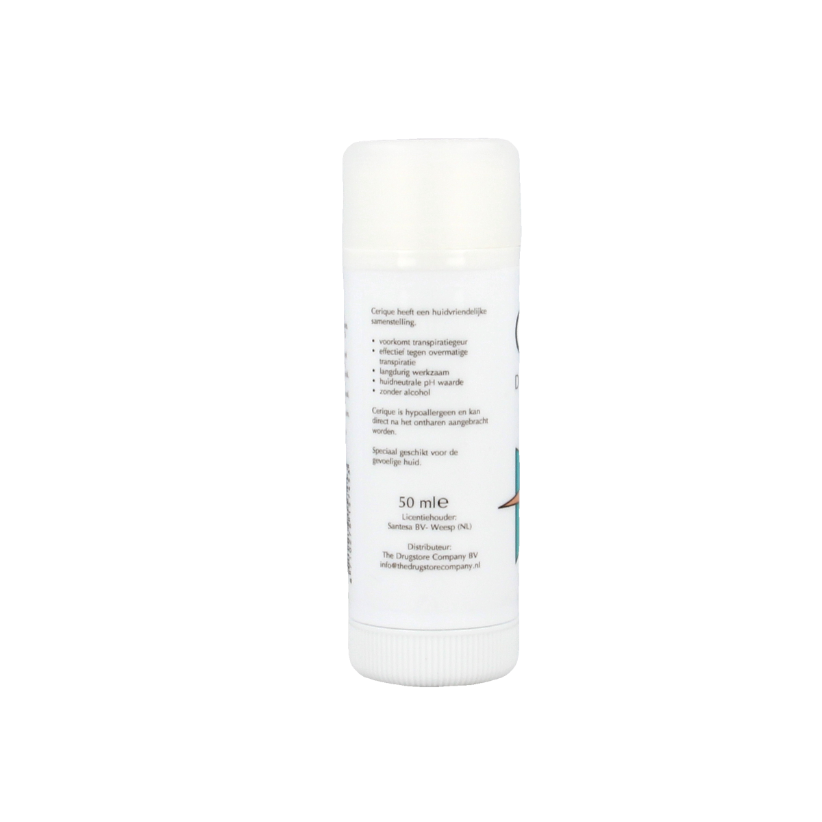Cerique Deodorant creme geparfumeerd stick 50.00 Milliliter
