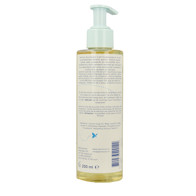 Dermolin Doucheolie 200 Milliliter