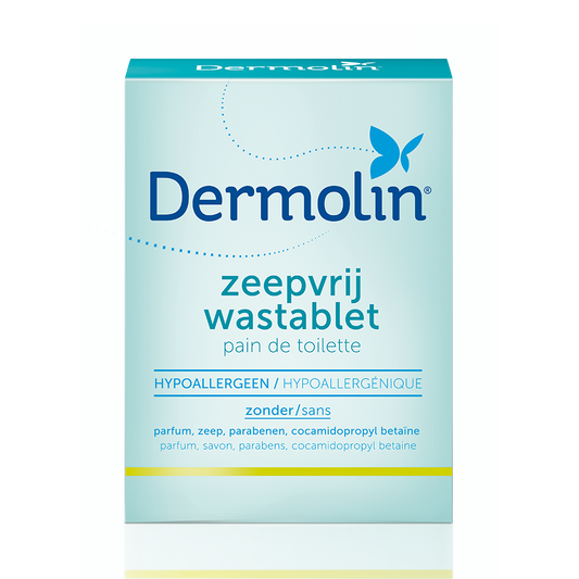 Dermolin Zeepvrij wastablet 100 Gram