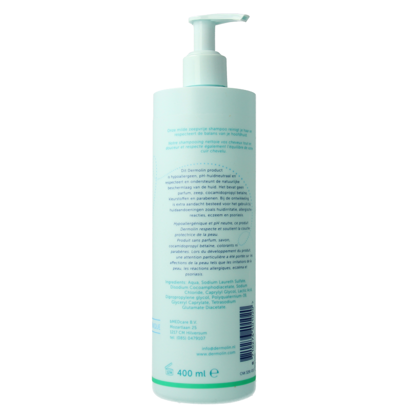 Dermolin Shampoo CAPB vrij 400 Milliliter