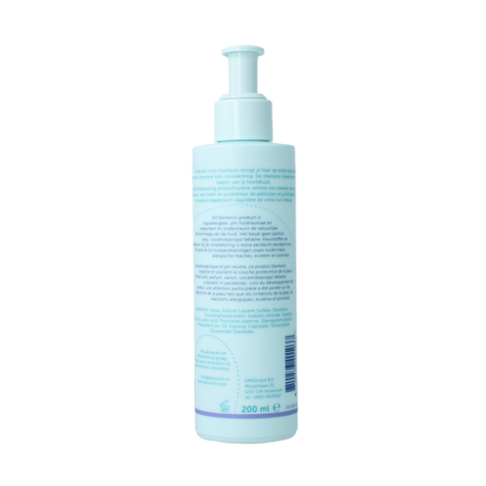 Dermolin Shampoo anti roos CAPB vrij 200 Milliliter