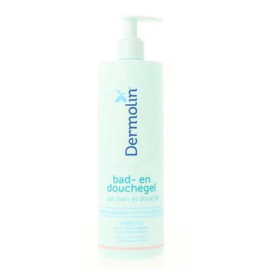 Dermolin Bad en douchegel CAPB vrij 400 Milliliter