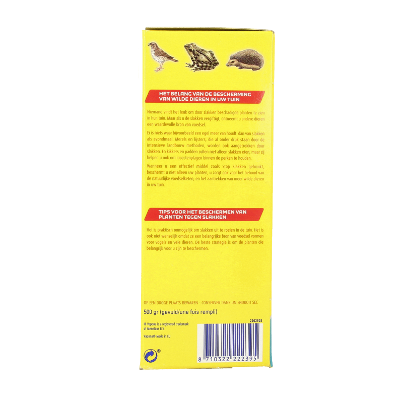 Vapona Natural stop slakken 500 Gram