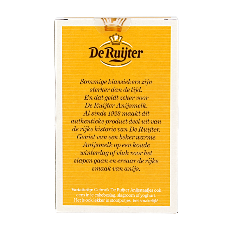 De Ruyter Anijsstaafjes poeder 75.6 Gram