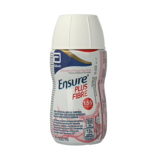 Ensure Plus fibre aardbei 200 Milliliter