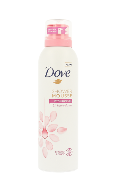 Dove Shower mousse rose oil 200.00 Milliliter