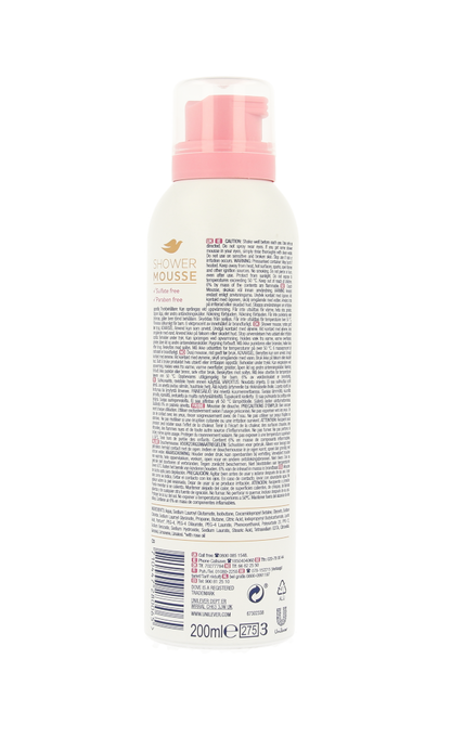 Dove Shower mousse rose oil 200.00 Milliliter