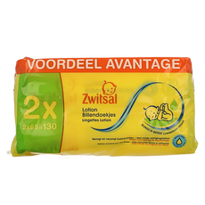 Zwitsal Billendoekjes met lotion 65 stuks 2.00 Stuks