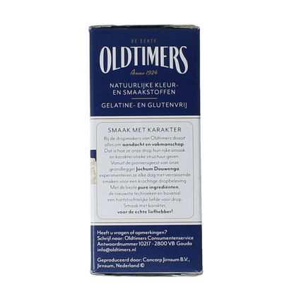Oldtimers Hindelooper ruitjes 185.00 Gram