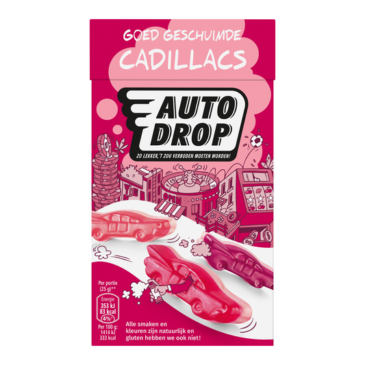 Autodrop Goed geschuimde cadillacs 235 Gram