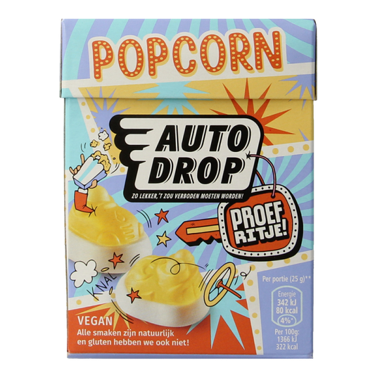 Autodrop Proefritje popcorn 220 Gram