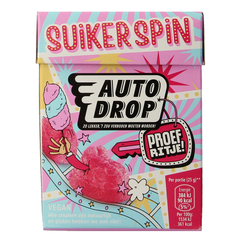 Autodrop Proefritje suikerspin 275 Gram