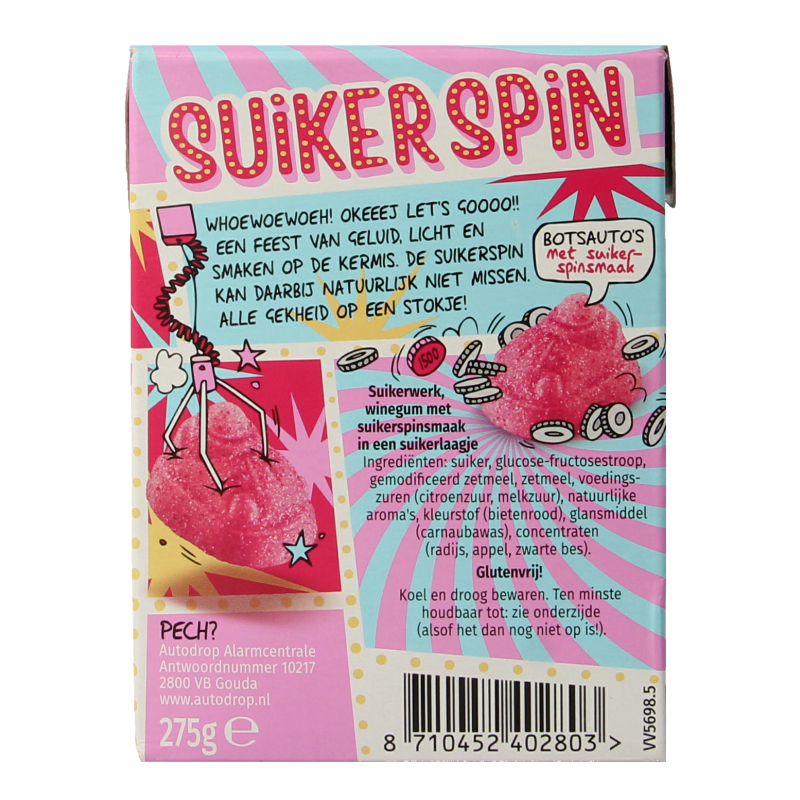 Autodrop Proefritje suikerspin 275 Gram