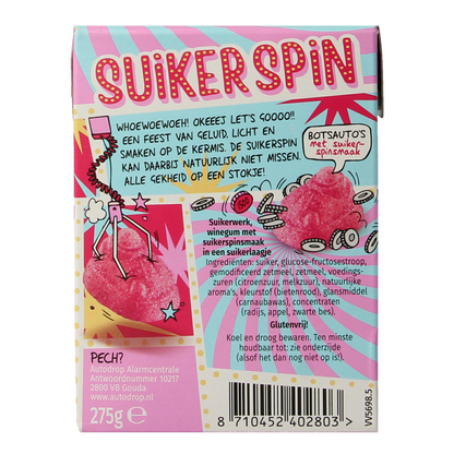 Autodrop Proefritje suikerspin 275.00 Gram