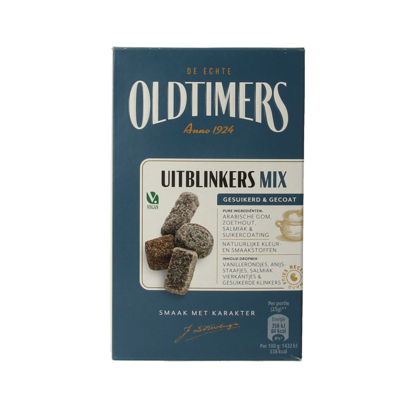 Oldtimers Uitblinkers mix 235 Gram