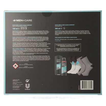 Dove Geschenkverpakking mc cleancomfort socks  1 Set