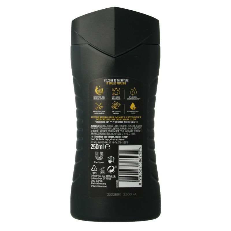 AXE Showergel dark temptation  250 Milliliter