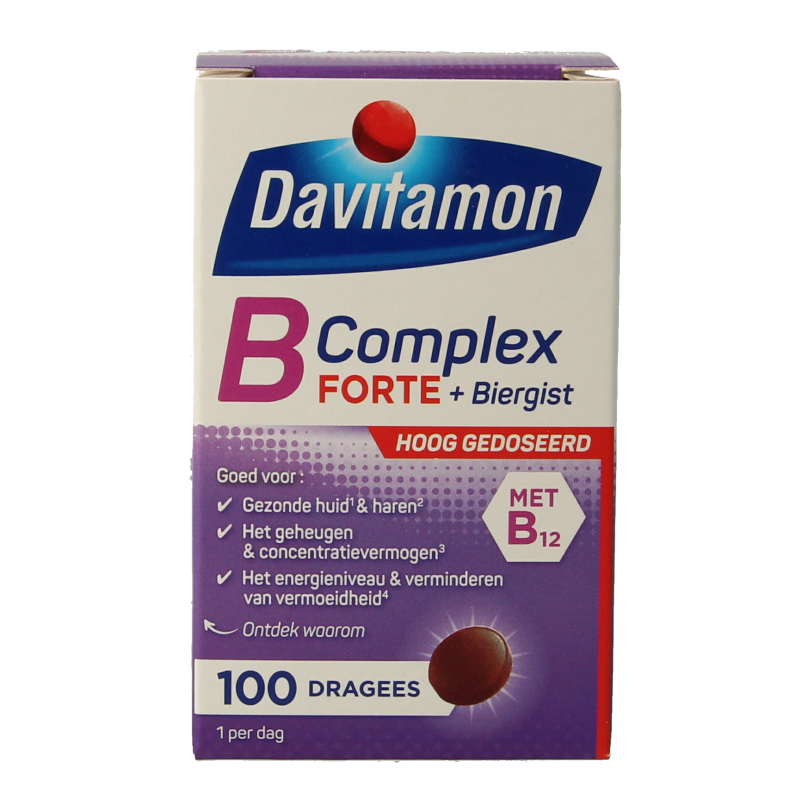 Davitamon Vitamine B complex forte 100 Dragees