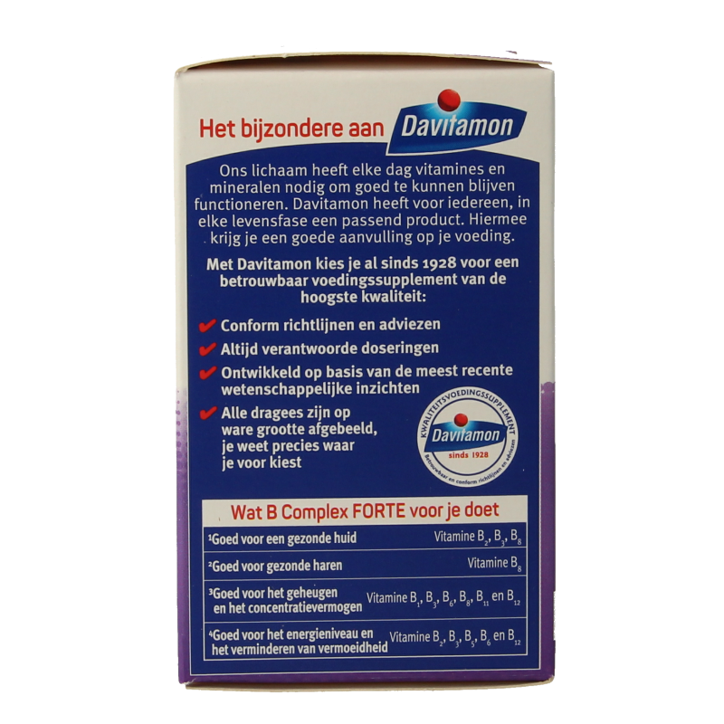 Davitamon Vitamine B complex forte 100 Dragees