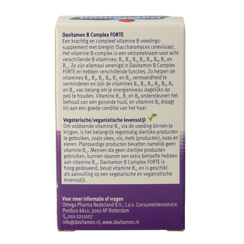Davitamon Vitamine B complex forte 100 Dragees
