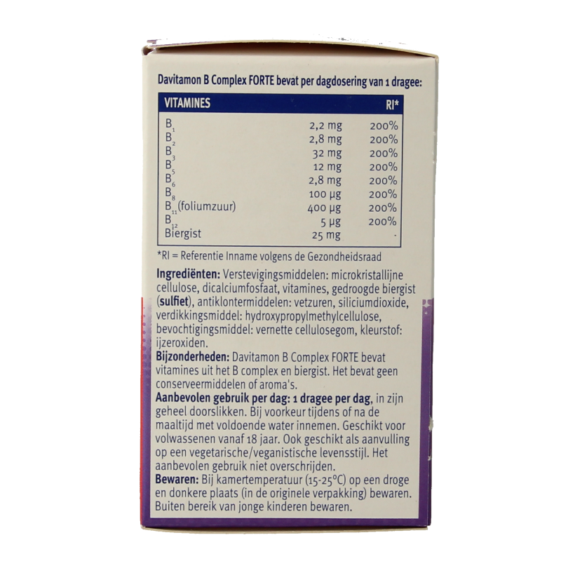 Davitamon Vitamine B complex forte 100 Dragees
