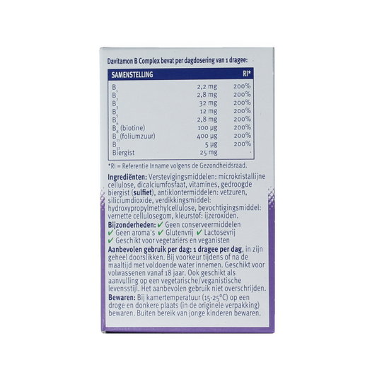 Davitamon Vitamine B complex forte 100.00 Dragees