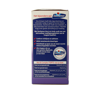 Davitamon Vitamine B complex forte 200.00 Dragees