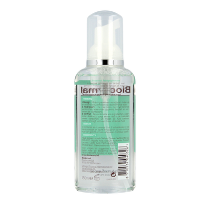 Biodermal Reinigingsmousse alle huidtypen 150 Milliliter