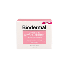 Biodermal Dagcreme droge en gevoelige huid 50.00 Milliliter