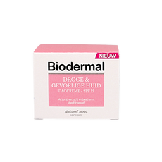 Biodermal Dagcreme droge en gevoelige huid 50.00 Milliliter
