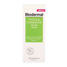 Biodermal Vet & gemengde huid creme 50.00 Milliliter
