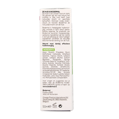 Biodermal Vet & gemengde huid creme 50.00 Milliliter
