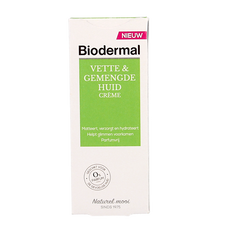 Biodermal Vet & gemengde huid creme 50.00 Milliliter