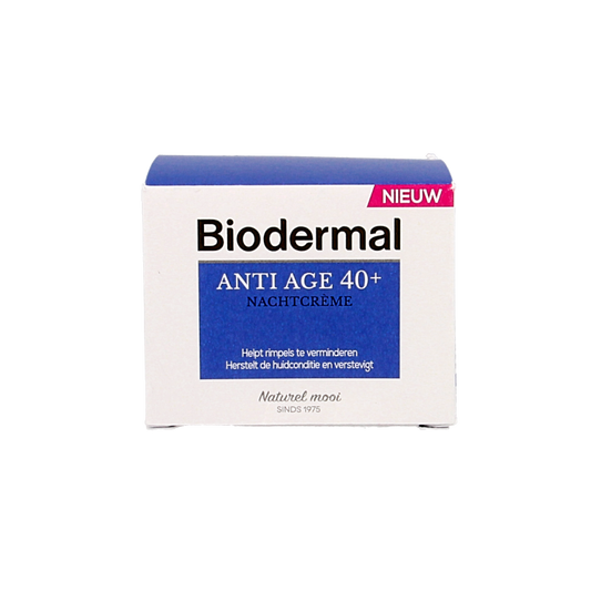 Biodermal Nachtcreme anti-age 40+ 50 Milliliter