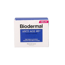 Biodermal Nachtcreme anti-age 40+ 50.00 Milliliter