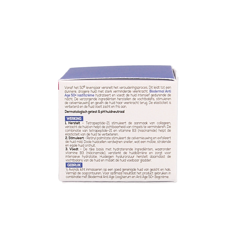 Biodermal Nachtcreme anti-age 50+ 50 Milliliter