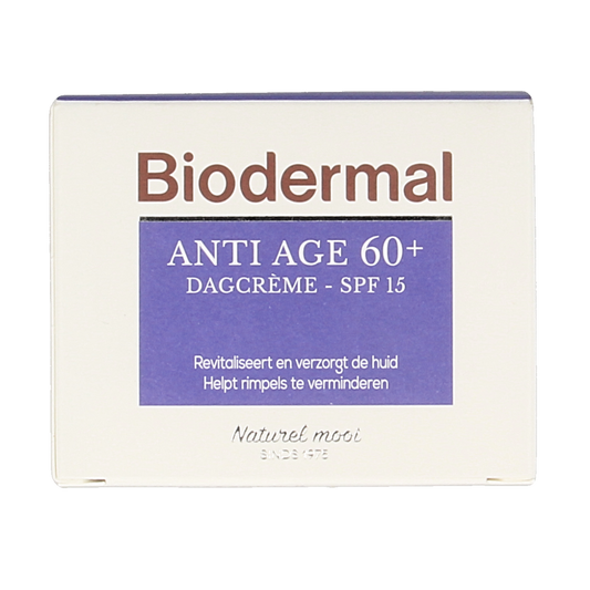 Biodermal Dagcreme anti-age 60+ 50.00 Milliliter