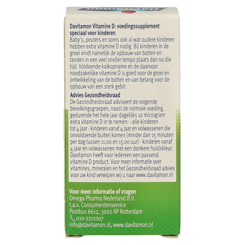Davitamon Vitamine D kind smelttablet 150 Tabletten