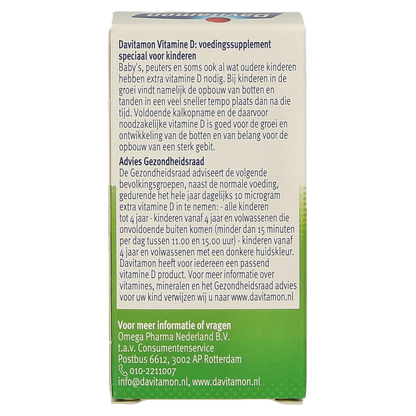 Davitamon Vitamine D kind smelttablet 150.00 Tabletten