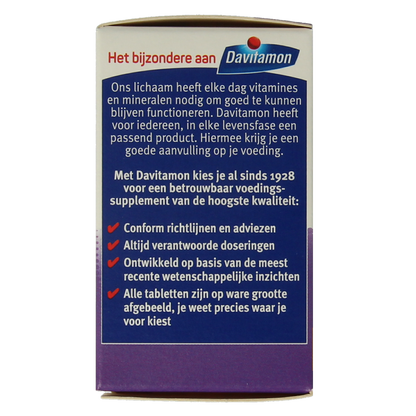 Davitamon Vitamine D volwassenen smelttablet 75.00 Tabletten