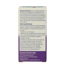Davitamon Vitamine D volwassenen smelttablet 150.00 Tabletten