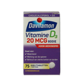 Davitamon Vitamine D3 forte smelttablet 75 Tabletten