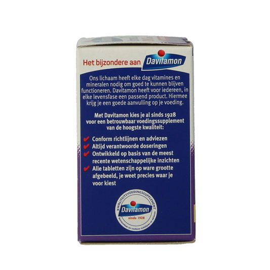 Davitamon Vitamine D3 forte smelttablet 75 Tabletten