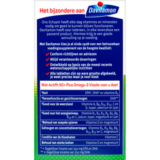 Davitamon Actifit 50+ omega 3 90.00 Capsules