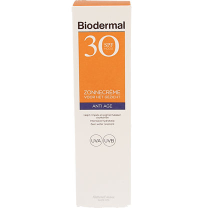 Biodermal Anti-age creme gezicht SPF30 40.00 Milliliter