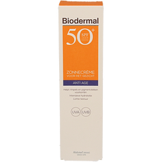 Biodermal Anti age creme gezicht SPF50+ 40.00 Milliliter