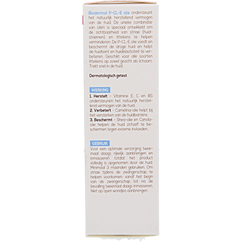 Biodermal P-CL-E olie 75 Milliliter